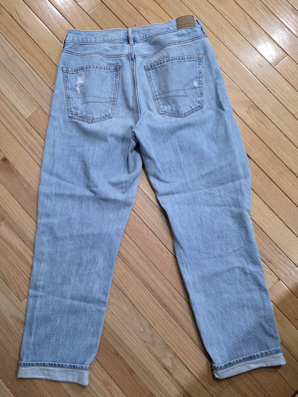American Eagle Outfitters Light Blue Relaxed Women's Jeans Size10